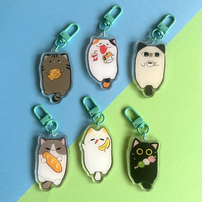 Foodie Moodie Mystery Keychain (6 Designs)