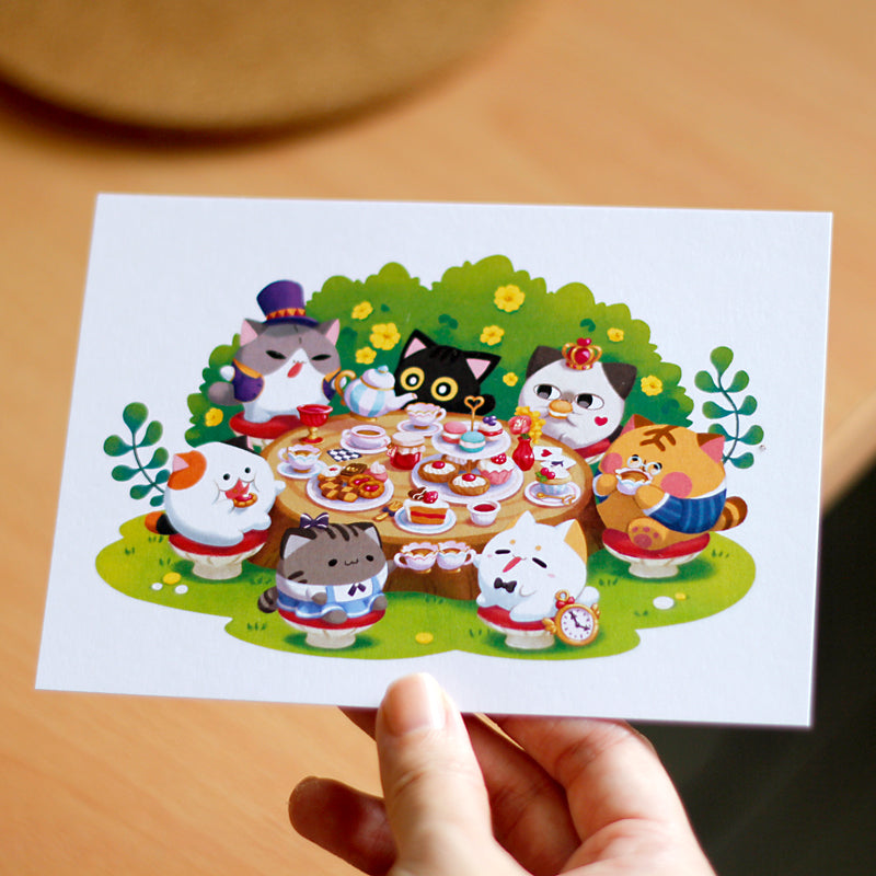 Wonderland Tea Party Print