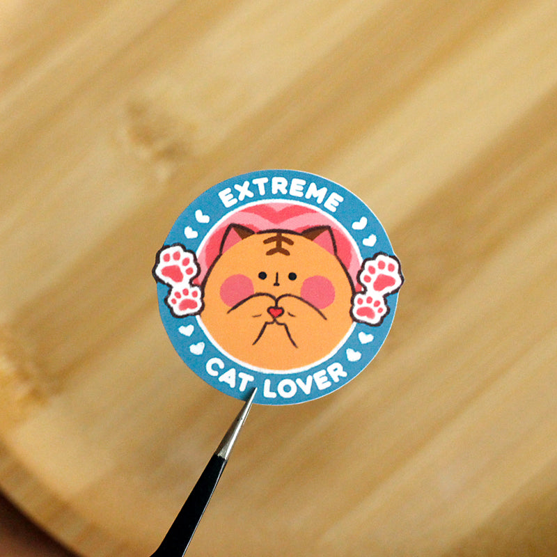 Cat Lovers Medal Stickers