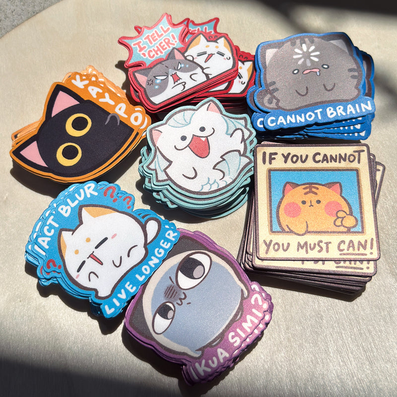 Chibibi Singlish Stickers