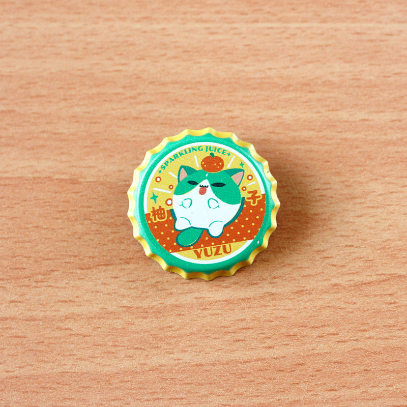 Retro Chibibi Bottle Cap Badges