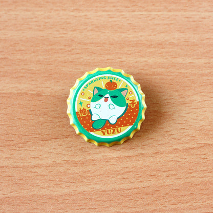 Retro Chibibi Bottle Cap Badges