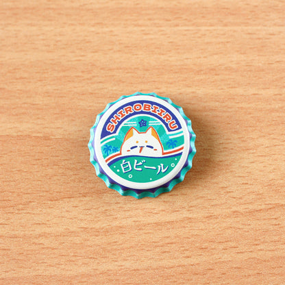 Retro Chibibi Bottle Cap Badges