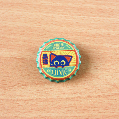 Retro Chibibi Bottle Cap Badges
