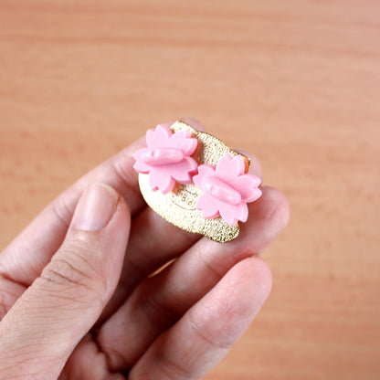 Japanese Folklore Supernatural Cats Enamel Pins