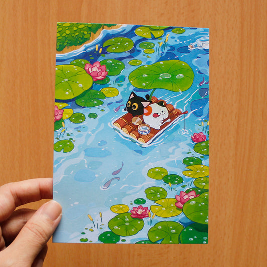 Where The River Flows Print