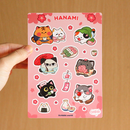 Hanami Sticker Sheet