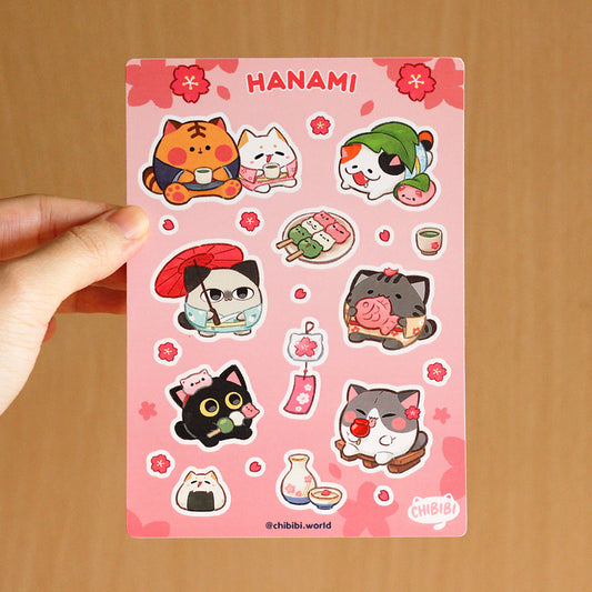 Hanami Sticker Sheet