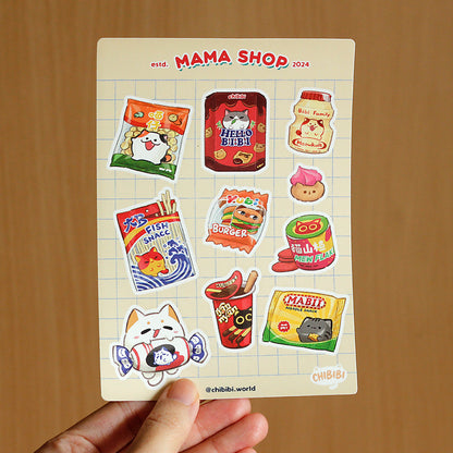 Mama Shop Sticker Sheet