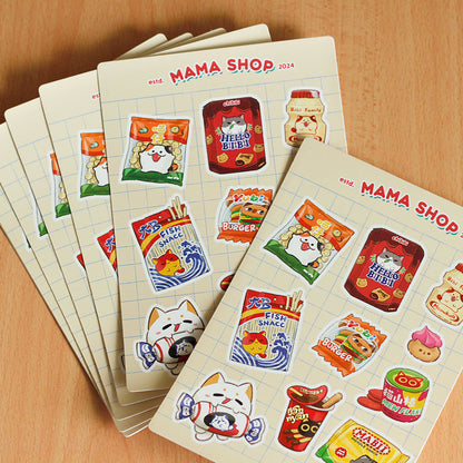 Mama Shop Sticker Sheet