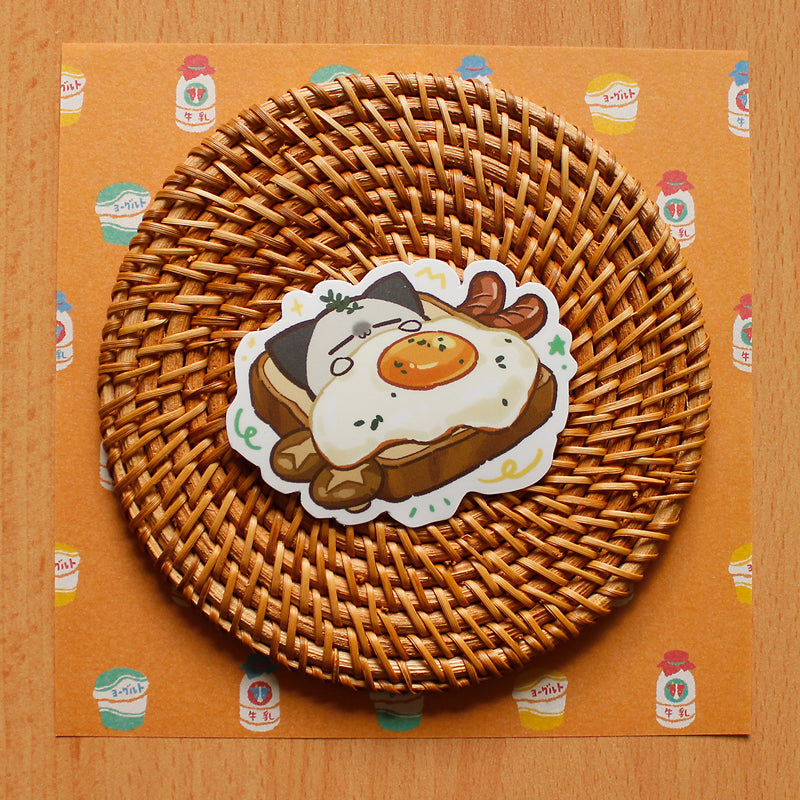 Food Blankie Jumbo Vinyl Stickers