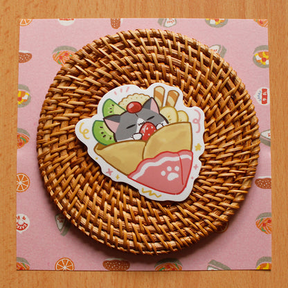 Food Blankie Jumbo Vinyl Stickers