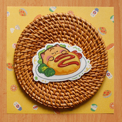 Food Blankie Jumbo Vinyl Stickers