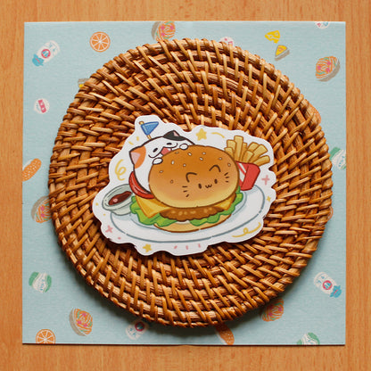 Food Blankie Jumbo Vinyl Stickers