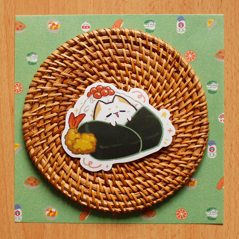 Food Blankie Jumbo Vinyl Stickers