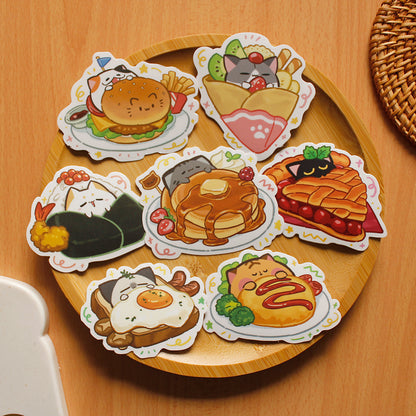 Food Blankie Jumbo Vinyl Stickers