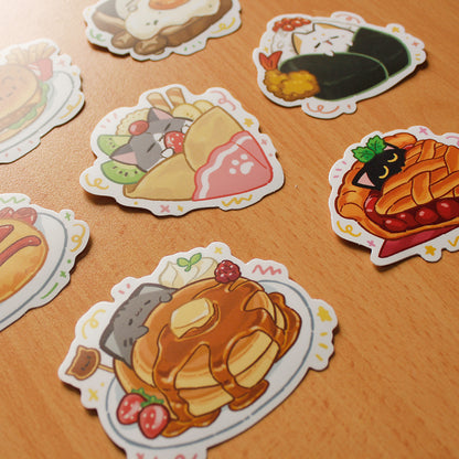 Food Blankie Jumbo Vinyl Stickers