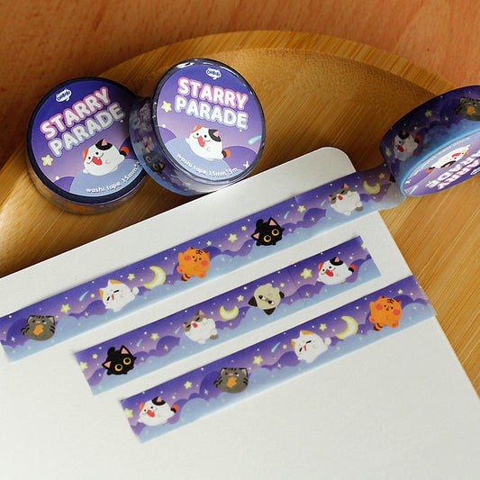 Starry Parade Washi Tape